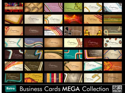 高档大气精致简洁名片设计模板