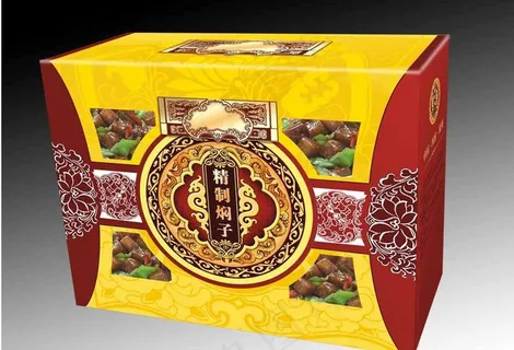 特产包装（展开图）图片