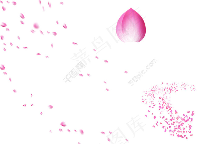 花瓣-粉psd模版下载
