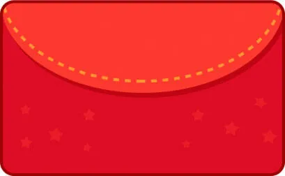 双11漂浮红包优惠券卡通红包金币设...