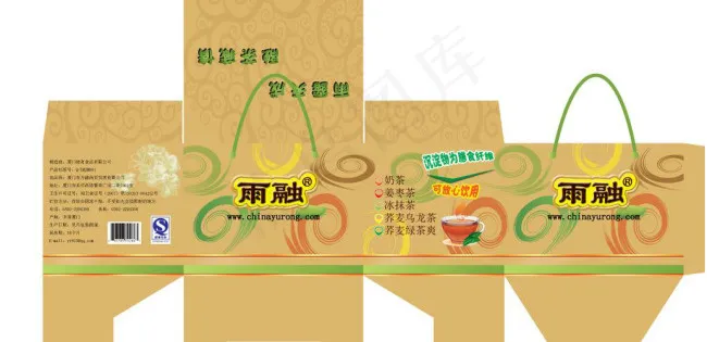 茶包装设计图片模板下载设计 茶cdr矢量模版下载