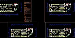 西餐厅设计平面立面设计图