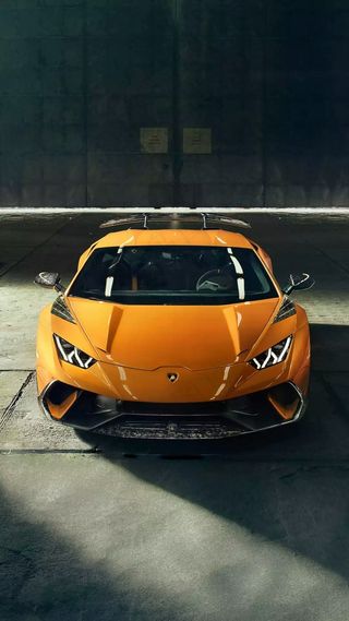 黄色的兰博基尼高清摄影图片