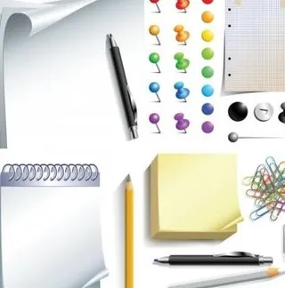 向量的办公用品