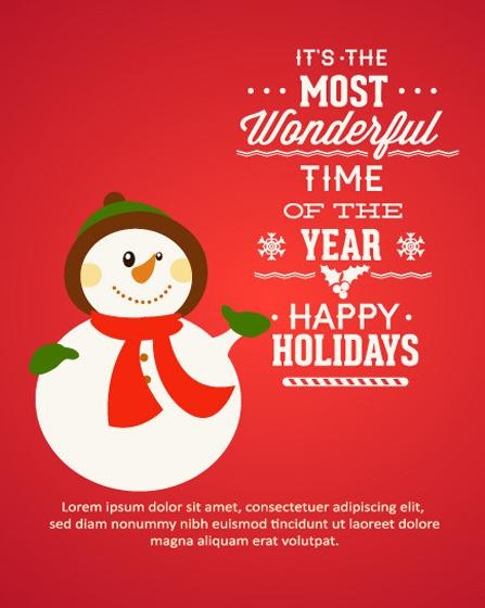 卡通圣诞背景图片