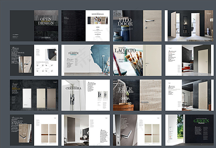 门业门类产品画册图片