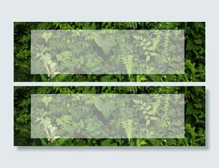 清新花草天猫淘宝促销海报背景素材