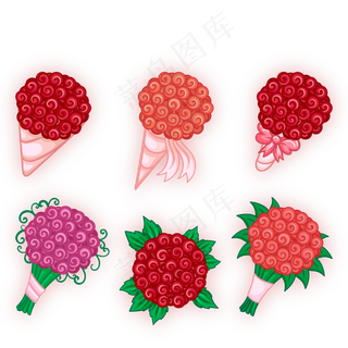 红色爱心边框PNG透明免扣素材