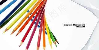 铅笔创意广告图片
