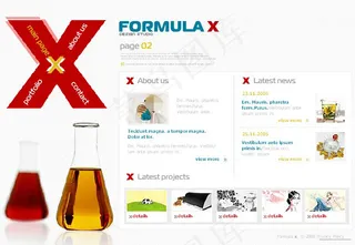 化学实验室flash动画