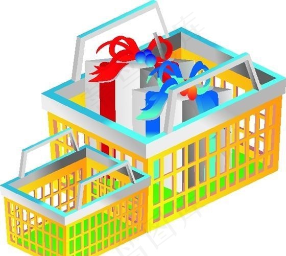 礼品包装 矢量素材 AI格式_00...ai矢量模版下载