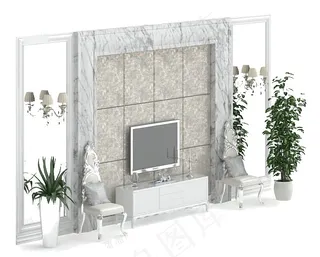 现代电视柜素材