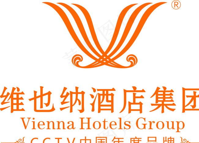维也纳集团标志图片cdr矢量模版下载