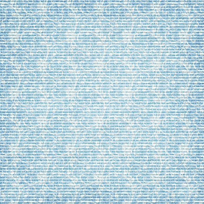 复古手绘蓝色碎花素材