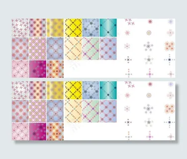 矢量 梦幻 艺术底纹图片