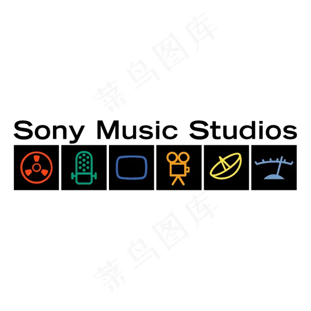 索尼音乐工作室eps,ai矢量模版下载