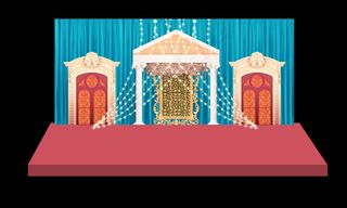 复古婚礼舞台