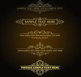 欧式花纹花边模板图片