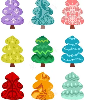 创意圣诞树图片