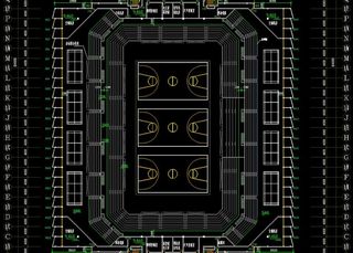奥运摔跤馆 赛后9 46米标高层平...