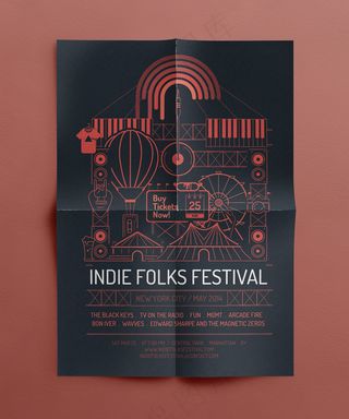 高品质VI模板海报