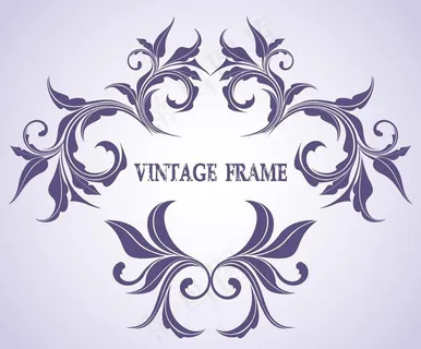 葡萄叶相框图片