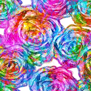 水彩抽象艺术背景矢量素材