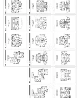 cad plot所有户型图片