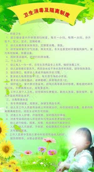 幼儿园制度图片