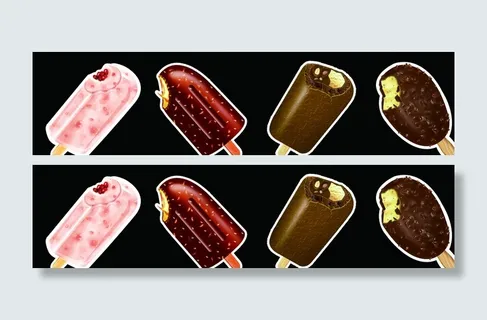 冰棒 冰棍 异形吊牌图片