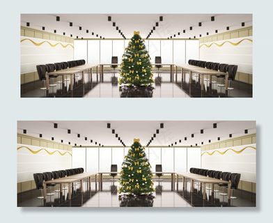 会议室圣诞布置 会议室圣诞布置
