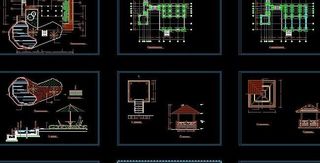 湿地公园景观施工图