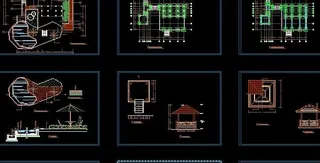 湿地公园景观施工图