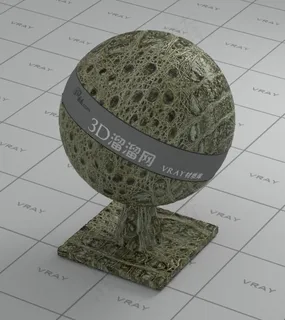 vray鳄鱼皮材质