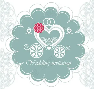 婚礼邀请卡图片