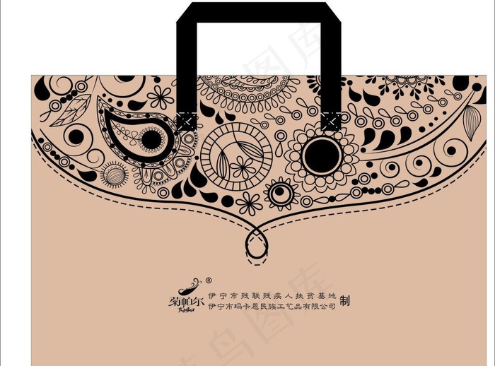 枕头包装设计图片cdr矢量模版下载