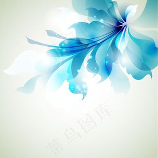 光晕花纹01—矢量素材