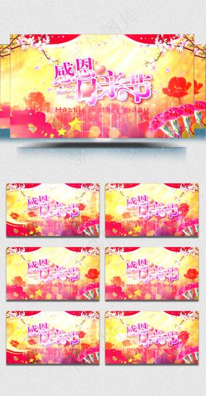 2018母亲节视频素材
