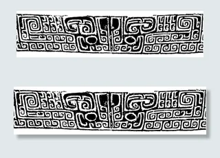 商周时代器物图案 中国传统图案 图...