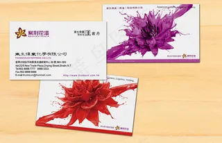 创意油漆名片
