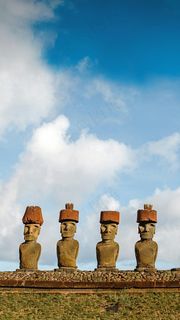 石头人高清摄影图片