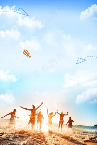 毕业季毕业旅行旅游海报背景