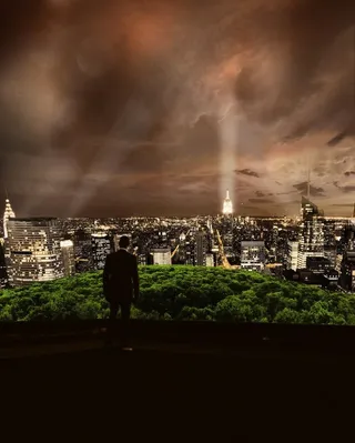 城市中心修图图片