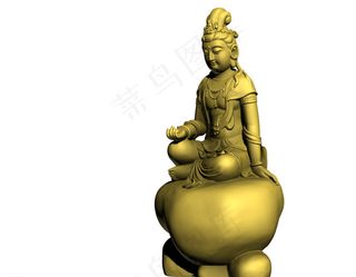 菩萨模型图片