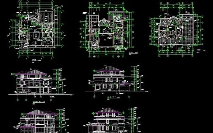 别墅样板方案图