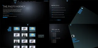 商业感较强的flash xml全站...