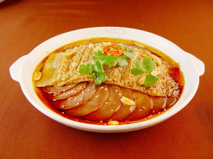 野菜拌牛杂图片