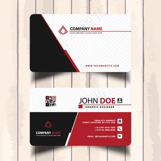 黑色蓝色IT科技大气名片