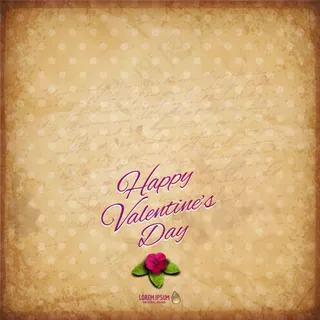 情人节复古斑点背景