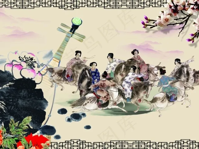 山水国画